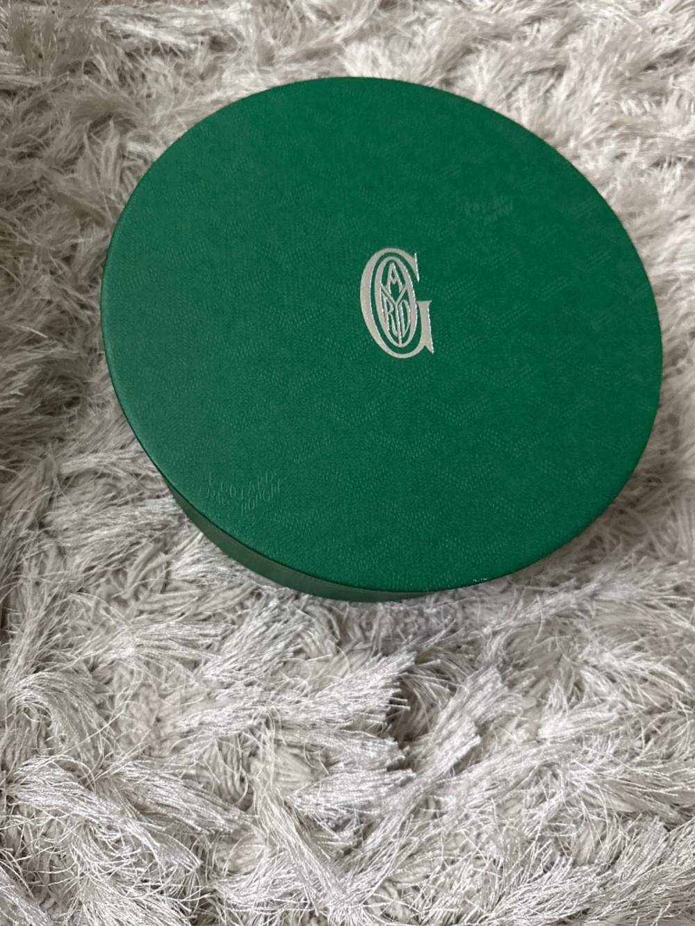 Empty Goyard box
